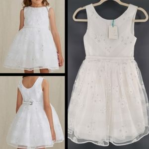 Abel & Lula Fantasy Striped Dress Sz 12